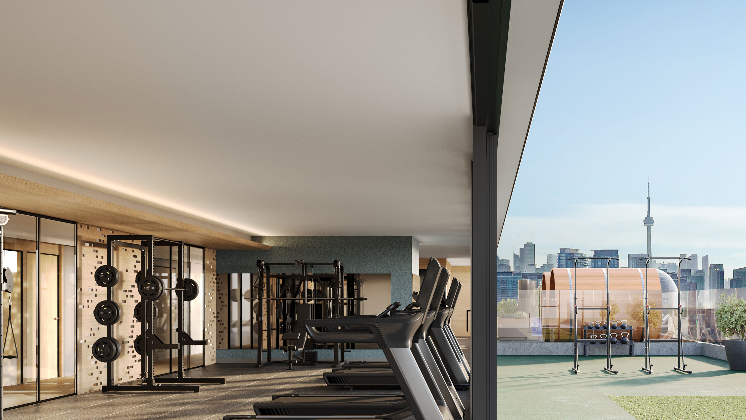 Fitness Studio & Outdoor Gym
